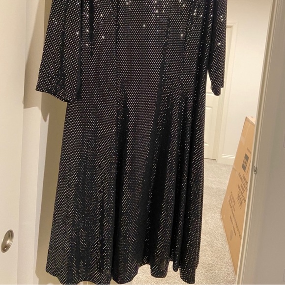 Calvin Klein Sequin dress 16w - Picture 6 of 7